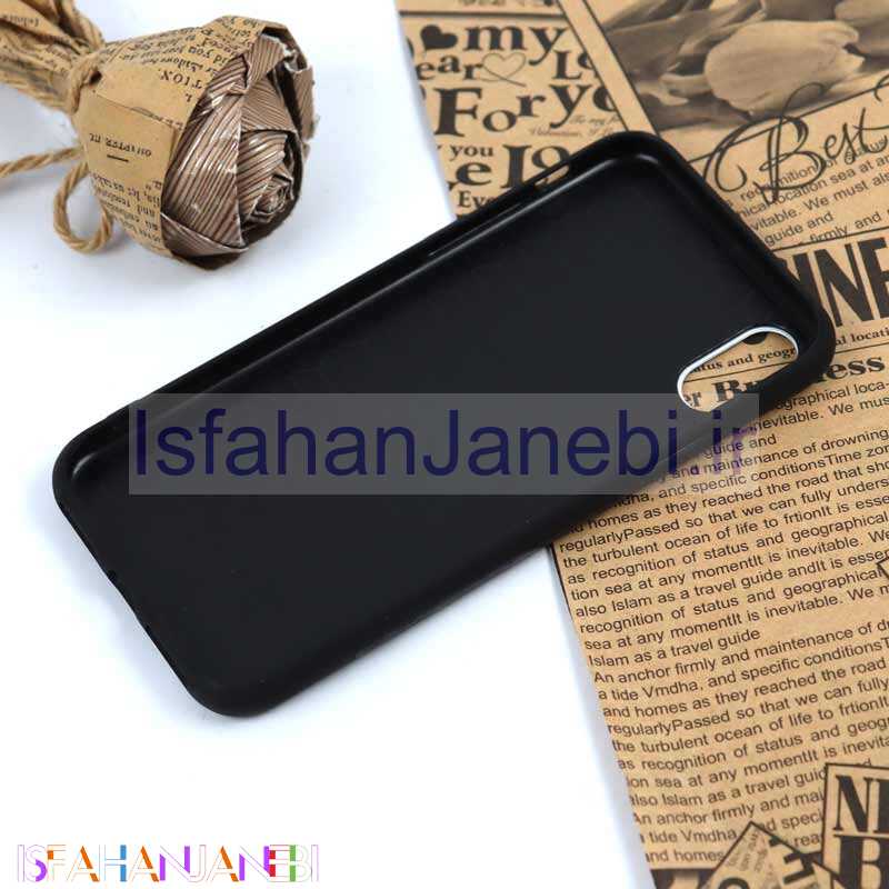 اصفهان جانبی-قاب لیزری پشت گلسی سنگی آیفون iPhone X/XS