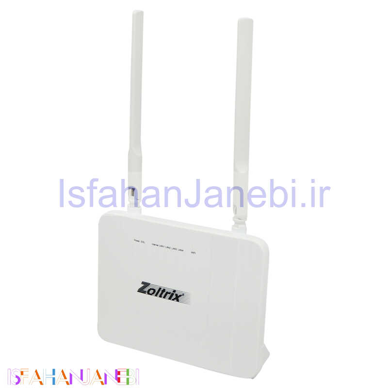 اصفهان جانبی-مودم روتر +ADSL2+ / VDSL2 زولتریکس ZXV-818-E
