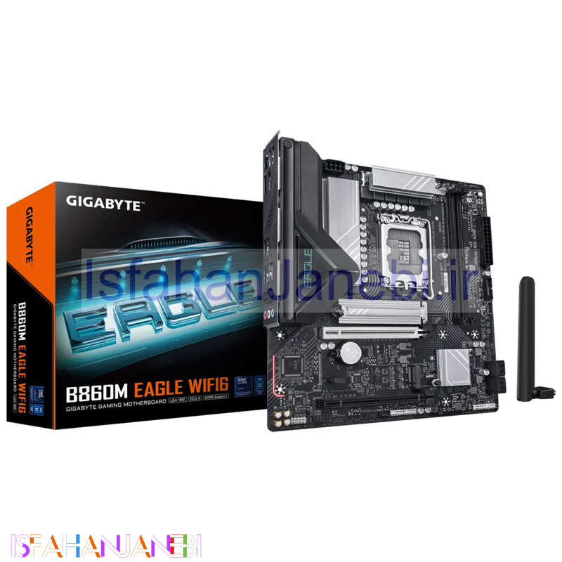 اصفهان جانبی-مادربرد گیگابایت B860M EAGLE WIFI6 DDR5
