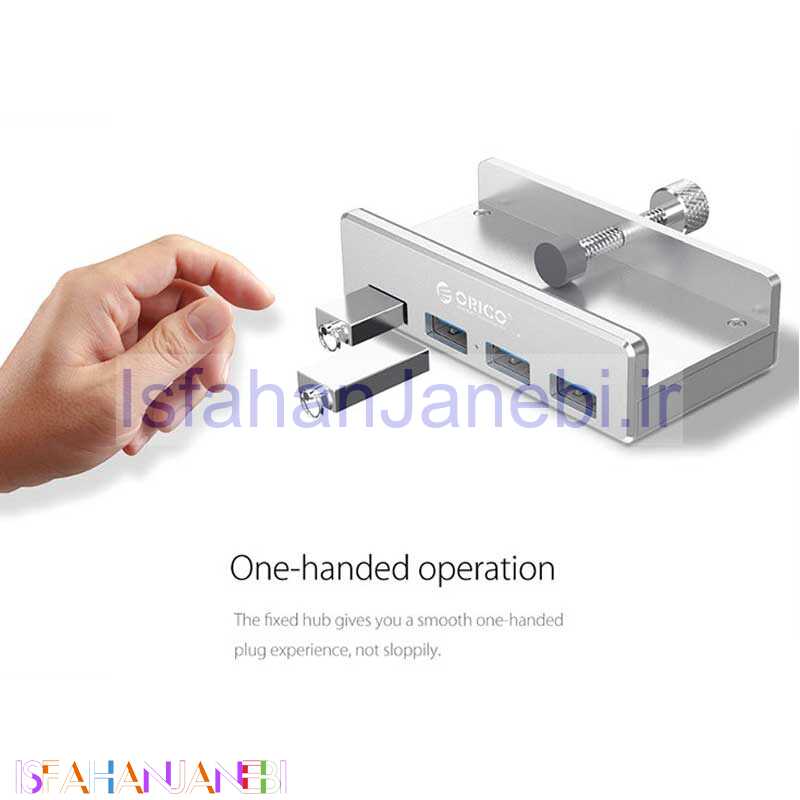 اصفهان جانبی-هاب 4 پورت USB3.0 اوریکو MH4PU