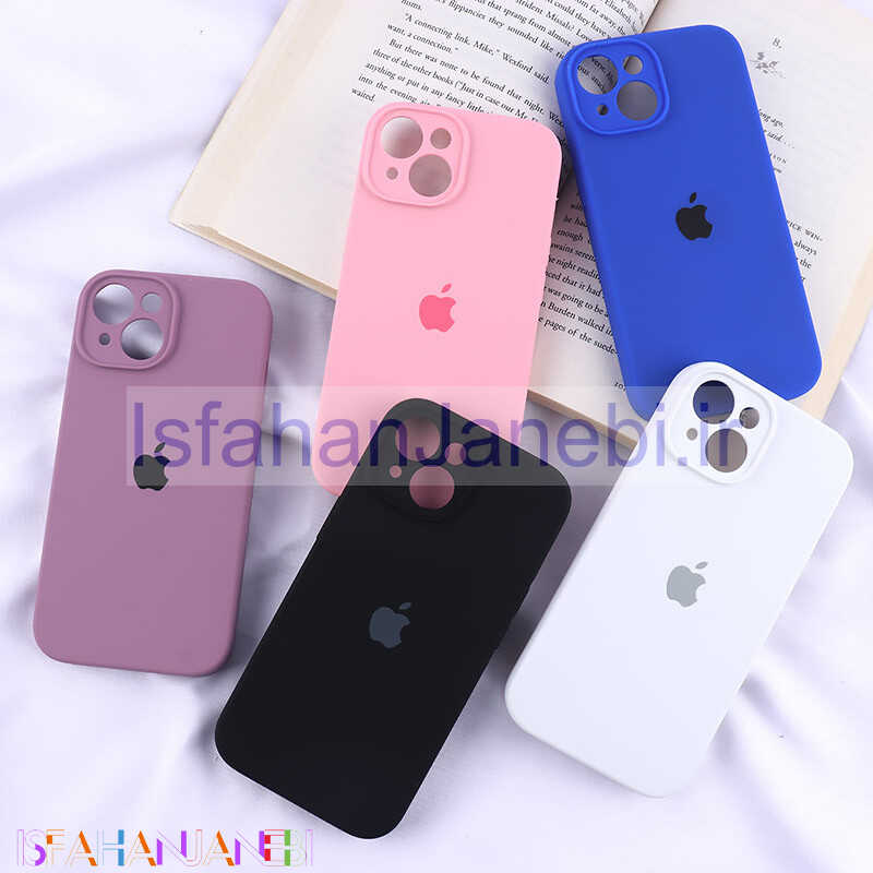 اصفهان جانبی-قاب سیلیکونی اصلی زیربسته آیفون iPhone 15 محافظ لنزدار