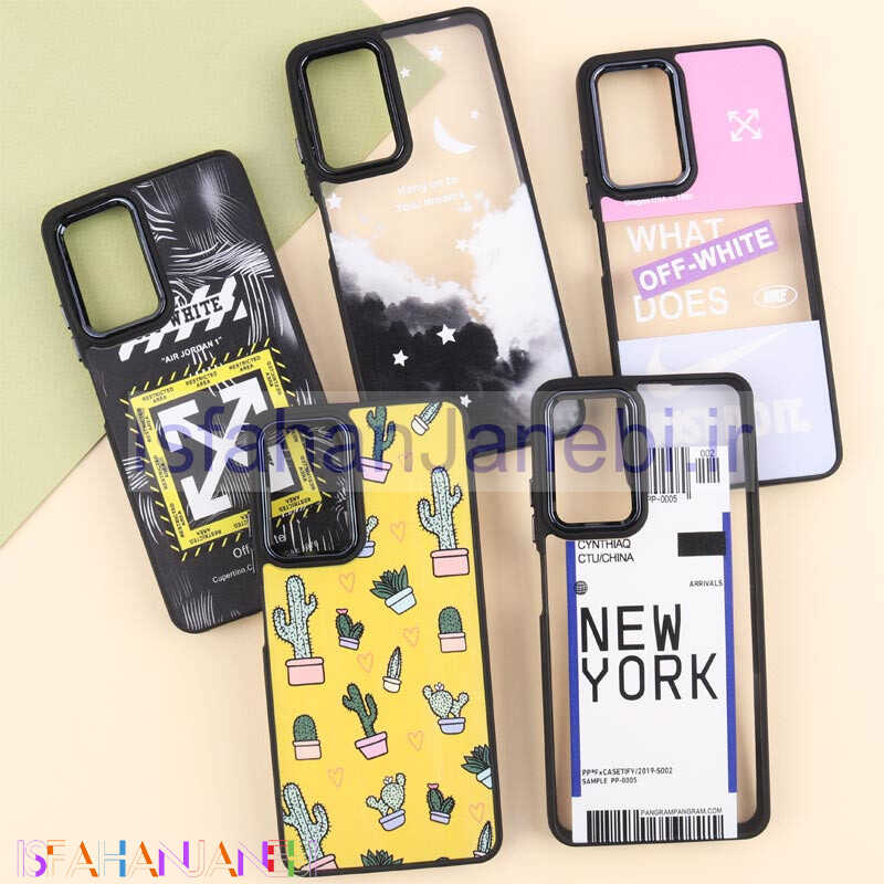 اصفهان جانبی-قاب PC متال ایرون طرح دار Xiaomi Redmi Note 12 Pro 4g