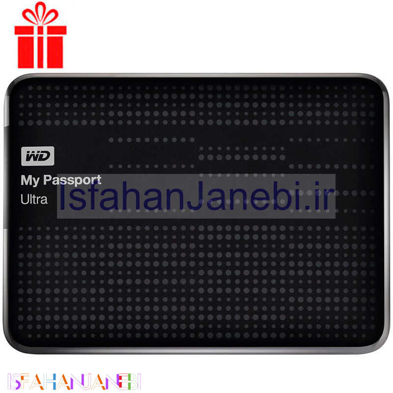 اصفهان جانبی-هارد اکسترنال وسترن دیجیتال Western Digital My Passport Ultra Copy 1TB + هدیه کیف هارد
