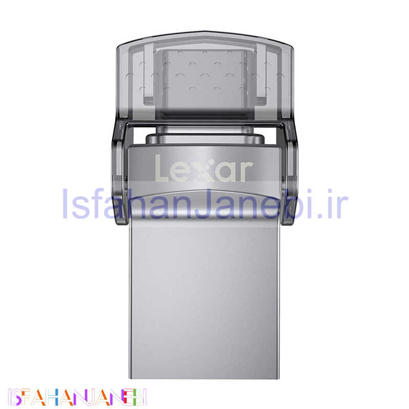 اصفهان جانبی-فلش 64 گیگ لکسار Lexar JumpDrive D35c OTG Type-C USB3.0