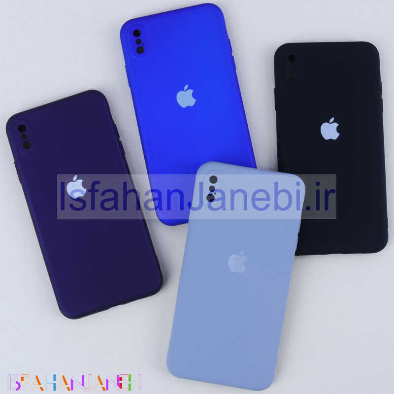 اصفهان جانبی-قاب سیلیکونی Highcopy زیربسته آیفون iPhone XS Max محافظ لنزدار