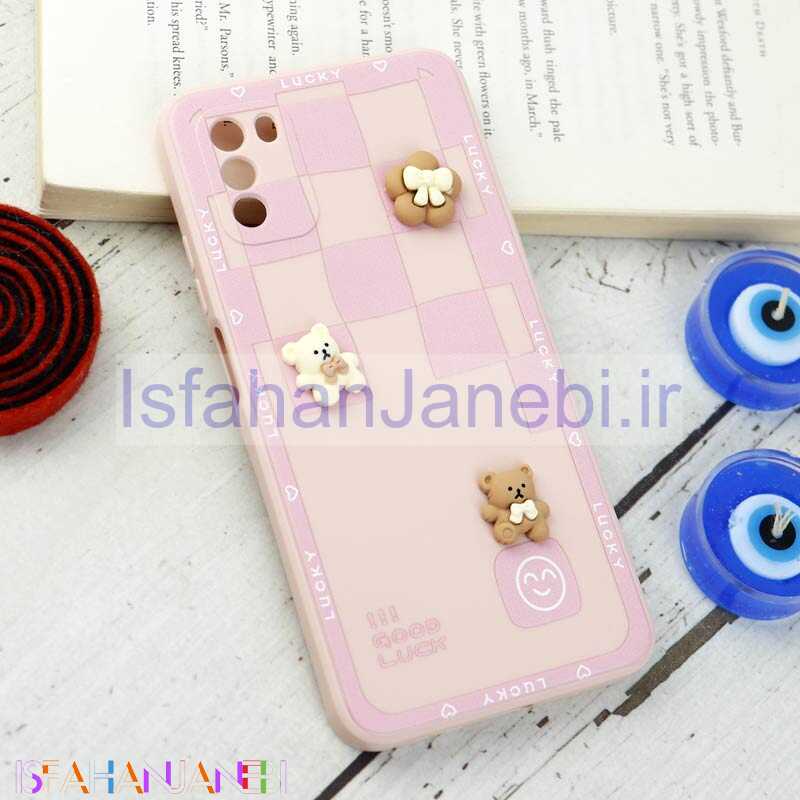 اصفهان جانبی-قاب سیلیکونی عروسکی محافظ لنزدار Xiaomi Poco M3