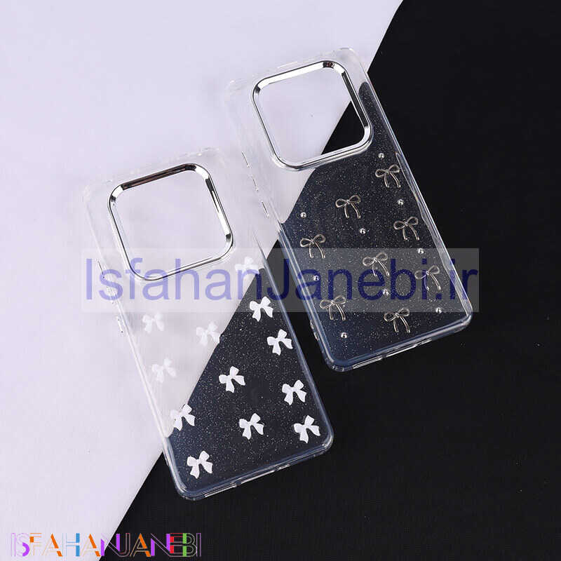 اصفهان جانبی-قاب اکلیلی شیائومی Redmi Note 14 Pro Plus 5G طرح پاپیون دور محافظ متال