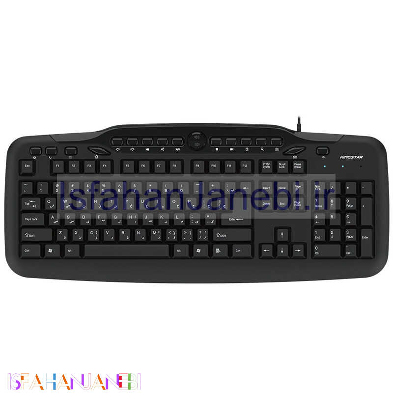 اصفهان جانبی-کیبورد KingStar KB76