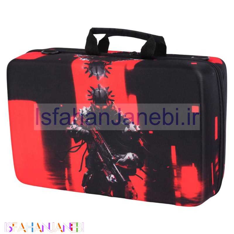 اصفهان جانبی-کیف کنسول بازی PS5 Slim طرح Horsemen Virus Ultra Skin MW3