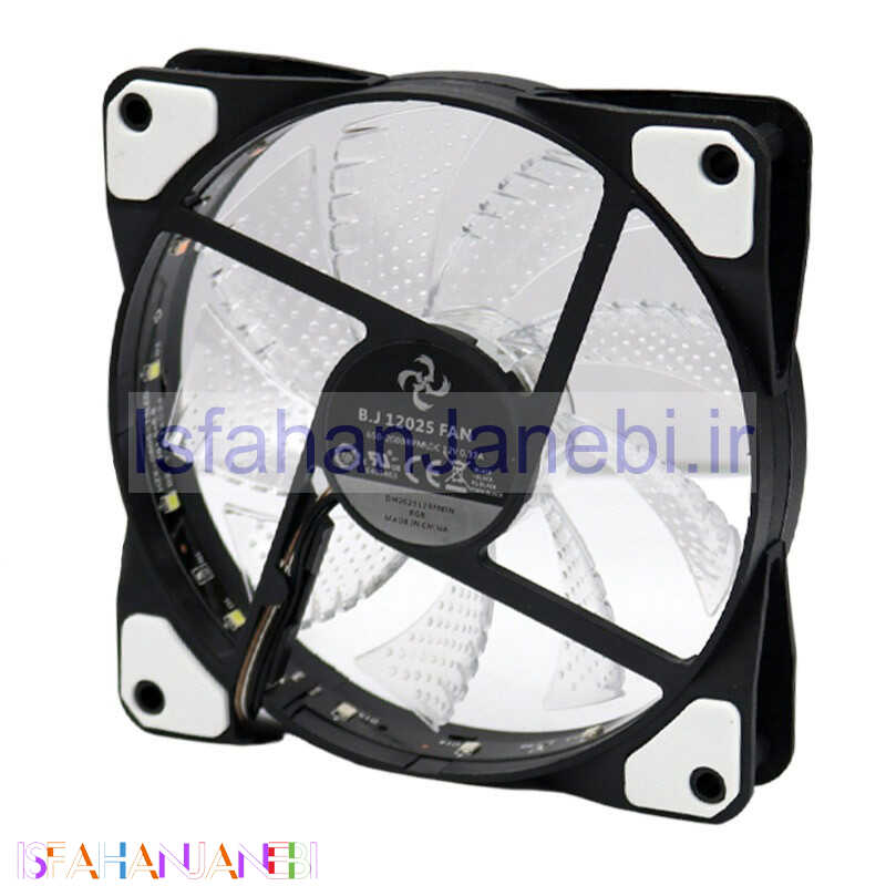 اصفهان جانبی-فن کیس بینگجو 12*12 Bingju BJ1215 ARGB