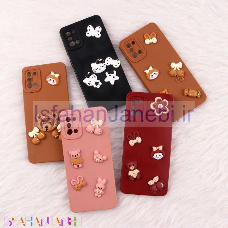 اصفهان جانبی-قاب فانتزی عروسکی Pro Camera محافظ لنزدار Samsung Galaxy A31