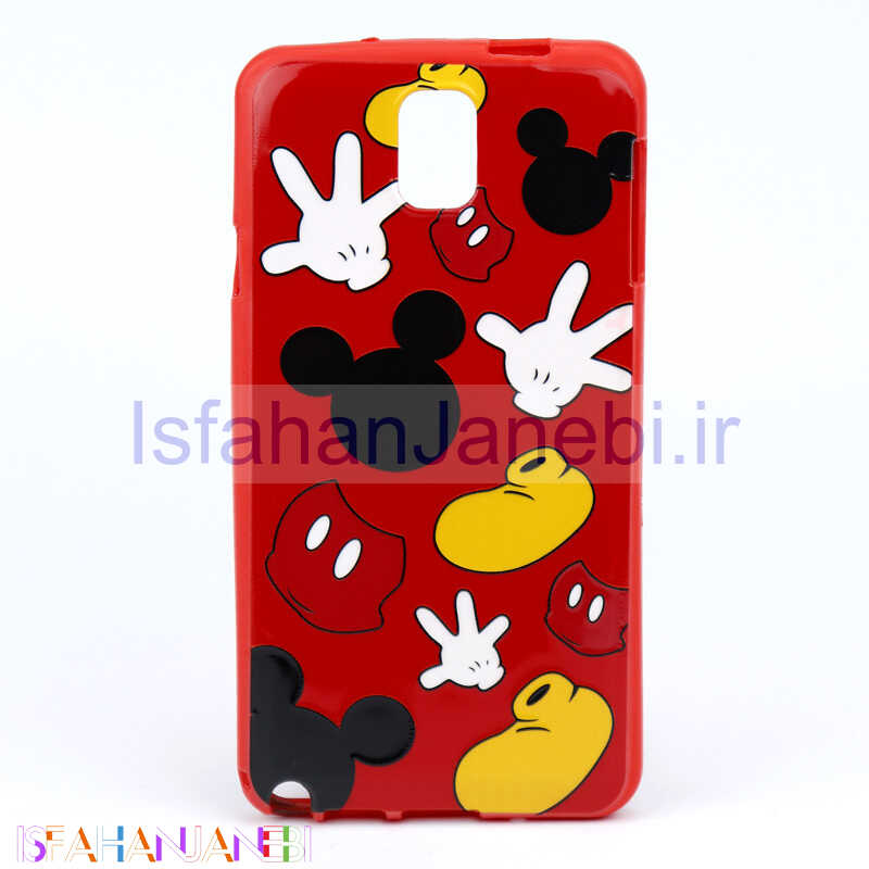 اصفهان جانبی-قاب فانتزی برجسته قرمز سامسونگ Galaxy Note 3 کد3