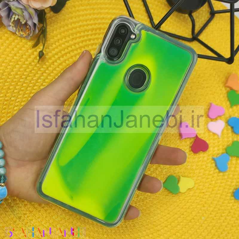 اصفهان جانبی-قاب آکواریومی شب رنگ Samsung A11 کد1