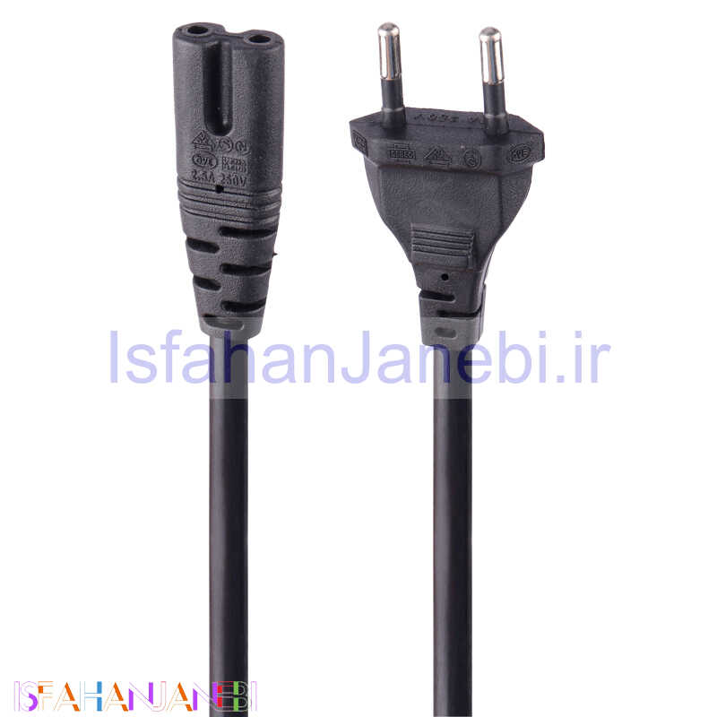 اصفهان جانبی-کابل برق لپ تاپ XP-Product 2Pin 1.5m