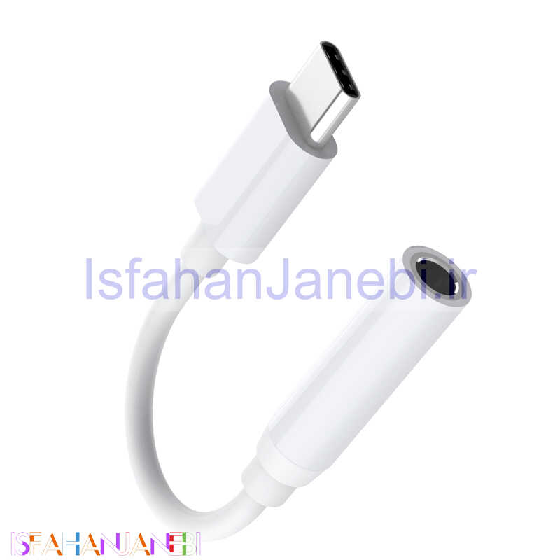 اصفهان جانبی-تبدیل CAZA K5 Type-C to AUX