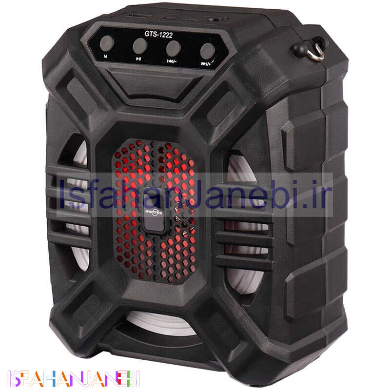 اصفهان جانبی-اسپیکر بلوتوثی رم و فلش خور Greatnice GTS-1222 + میکروفون