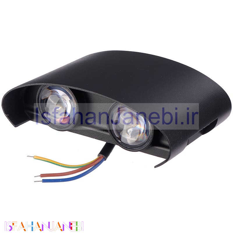 اصفهان جانبی-چراغ دیواری دکوراتیو دو طرفه Media DBA-118 4W