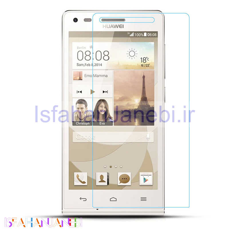 اصفهان جانبی-گلس شیشه ای Huawei P7