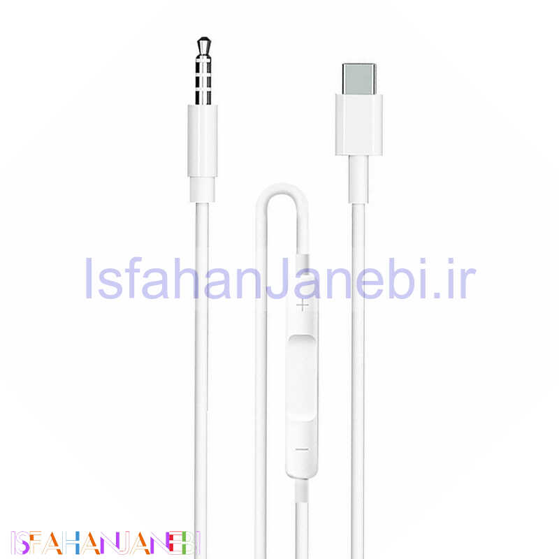 اصفهان جانبی-کابل تبدیل JH-071 Type-C To AUX 1m