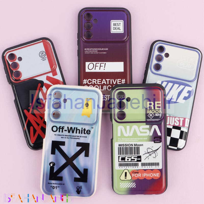 اصفهان جانبی-قاب فانتزی طرح دار لنز برجسته Samsung Galaxy A24 4G