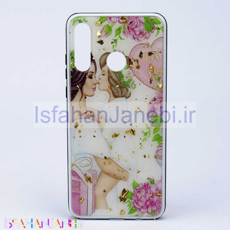 اصفهان جانبی-قاب ماربل فانتزی طلایی Huawei P30 Lite کد9