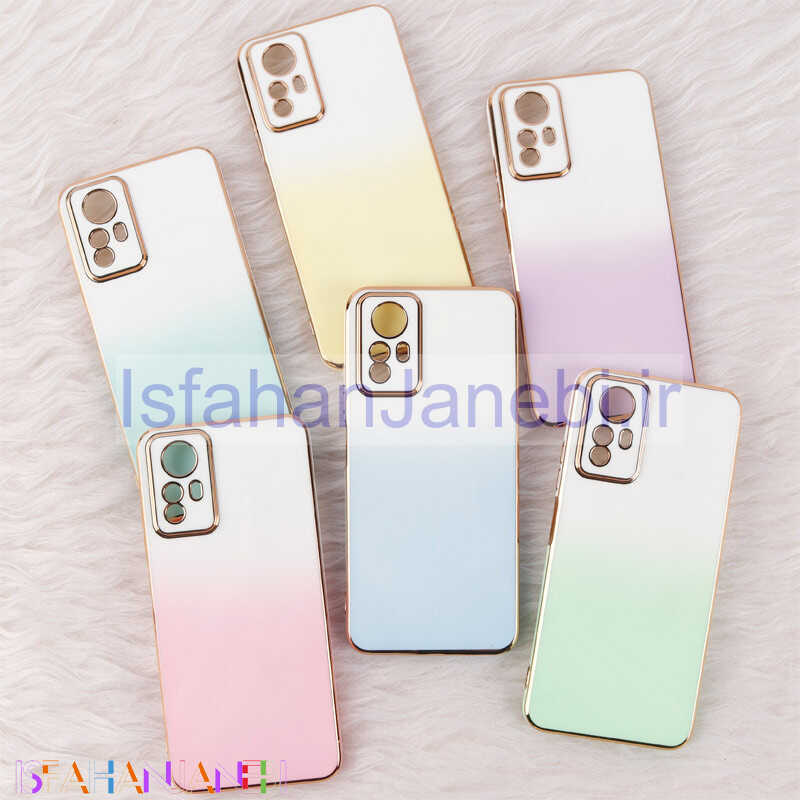 اصفهان جانبی-قاب My Case دو رنگ محافظ لنزدار Xiaomi Redmi Note 12S