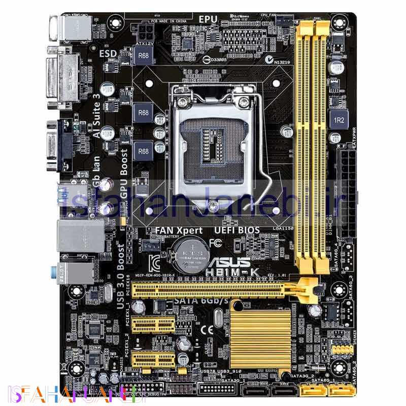 اصفهان جانبی-مادربرد ایسوس H81M-K DDR3