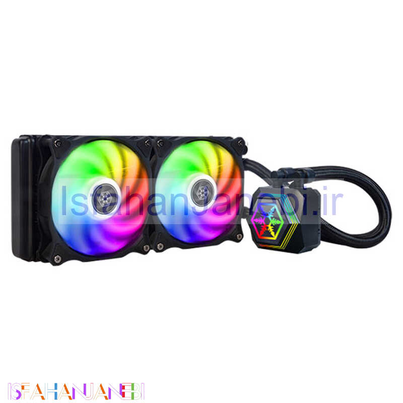 اصفهان جانبی-فن خنک کننده CPU سیلوراستون SilverStone PF240-ARGB 240mm All In One