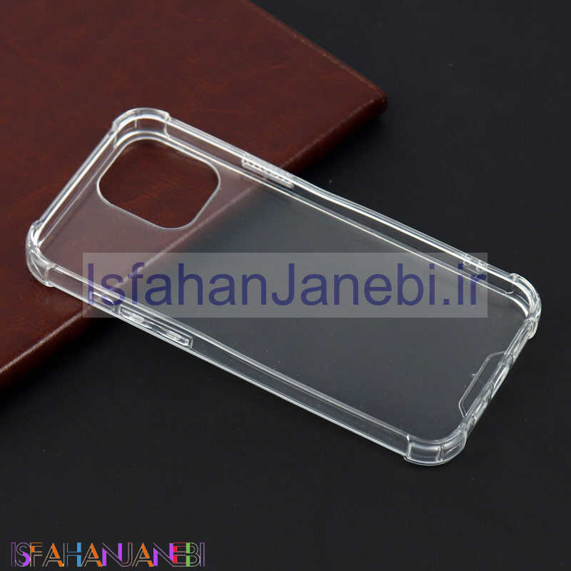 اصفهان جانبی-قاب PC ضدضربه کپسولی بی رنگ iPhone 12 Pro Max