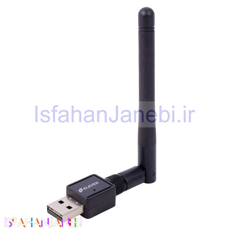 اصفهان جانبی-کارت شبکه بی سیم آنتن دار Eleven D11 300Mbps