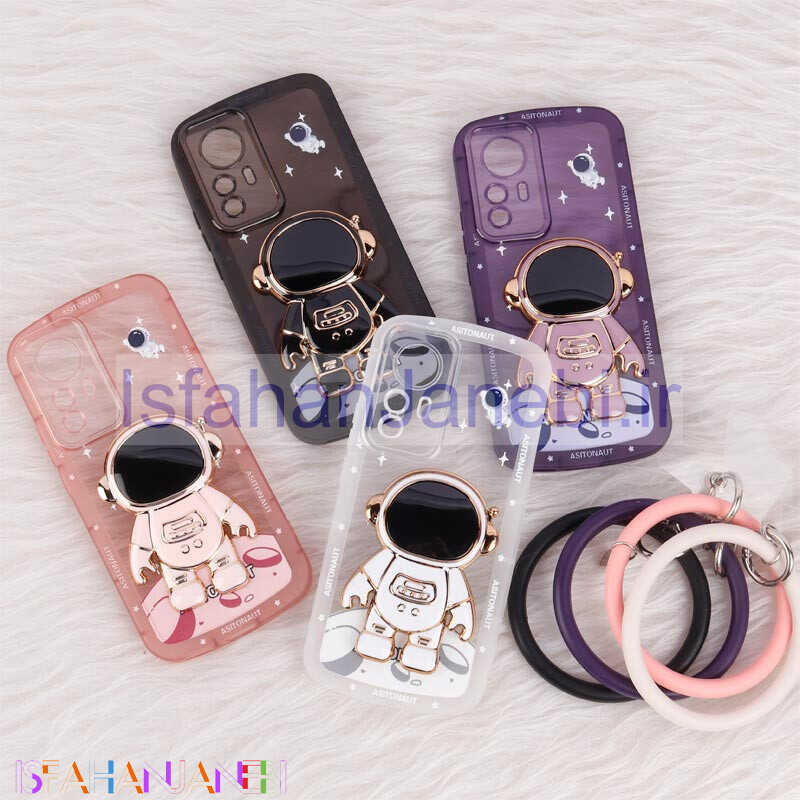 اصفهان جانبی-قاب استند آدمکی محافظ لنزدار + آویز دستی Xiaomi 12T