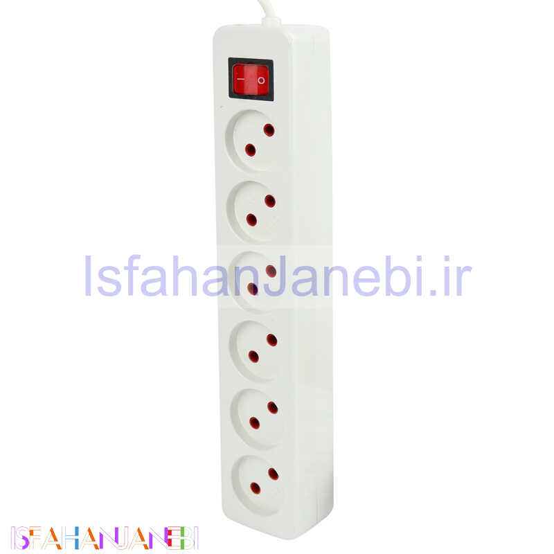 اصفهان جانبی-چند راهی 6 خانه برق الکترو فاز Electro Faz با کابل 4 متری