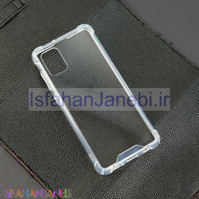 اصفهان جانبی-قاب PC ضدضربه کپسولی بی رنگ Samsung Galaxy A31