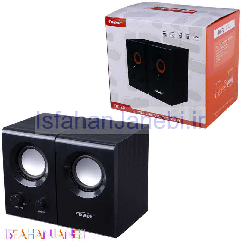 اصفهان جانبی-اسپیکر دو تکه D-Net DT-20