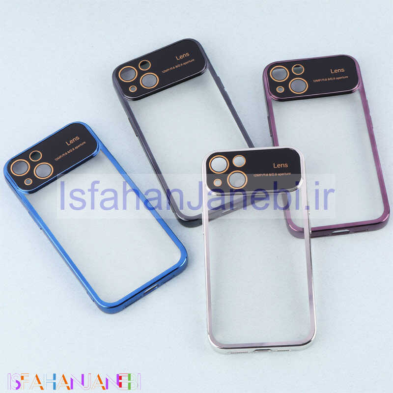 اصفهان جانبی-قاب My Case شفاف Lens Aperture محافظ لنزدار iPhone 13