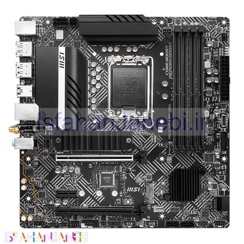 اصفهان جانبی-مادربرد ام اس آی Pro B660M-A WIFI DDR4
