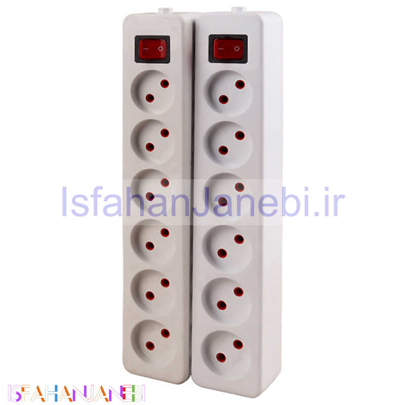 اصفهان جانبی-چند راهی 6 خانه بدون سیم الکترو فاز بسته 2 عددی