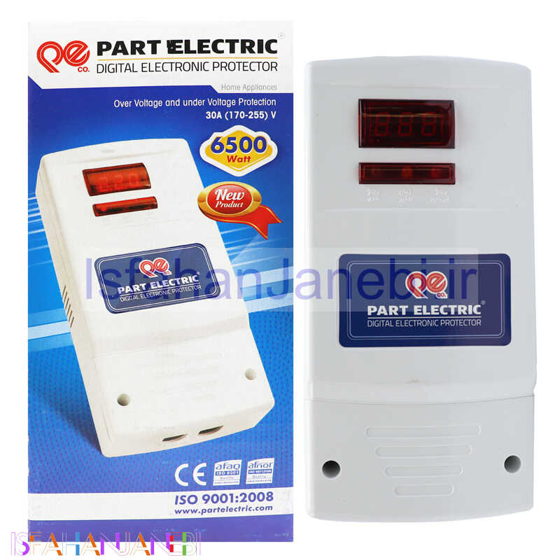 اصفهان جانبی-محافظ ولتاژ ورودی 30 آمپر پارت الکتریک PE5137