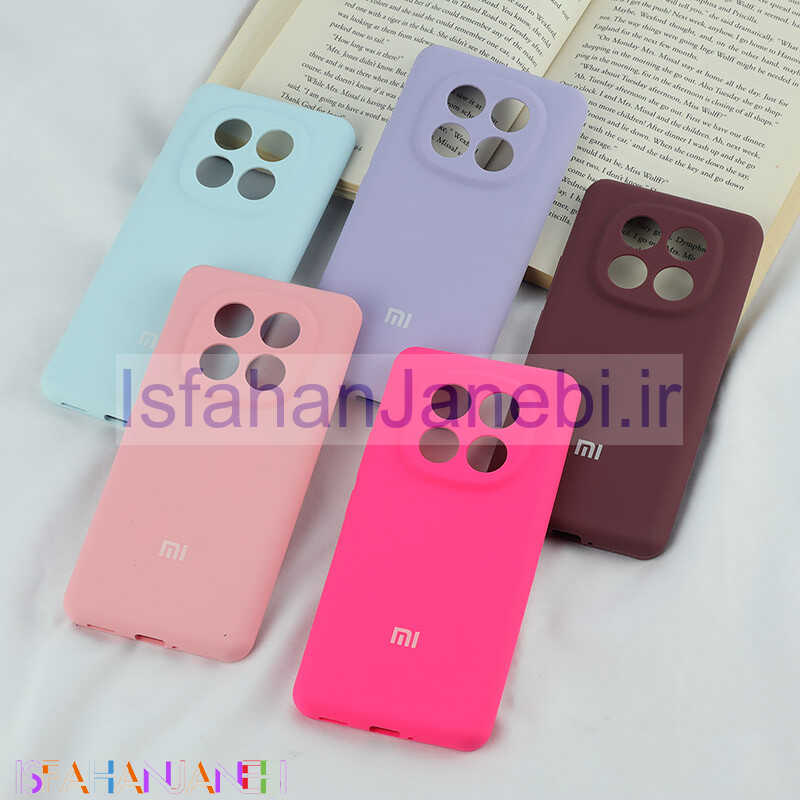 اصفهان جانبی-قاب سیلیکونی اصلی زیربسته شیائومی Redmi Note 14 Pro Plus 5G محافظ لنزدار