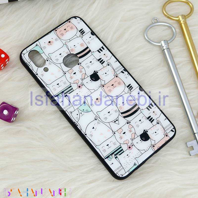 اصفهان جانبی-قاب پشت گلسی طرحدار گربه Samsung Galaxy A10s