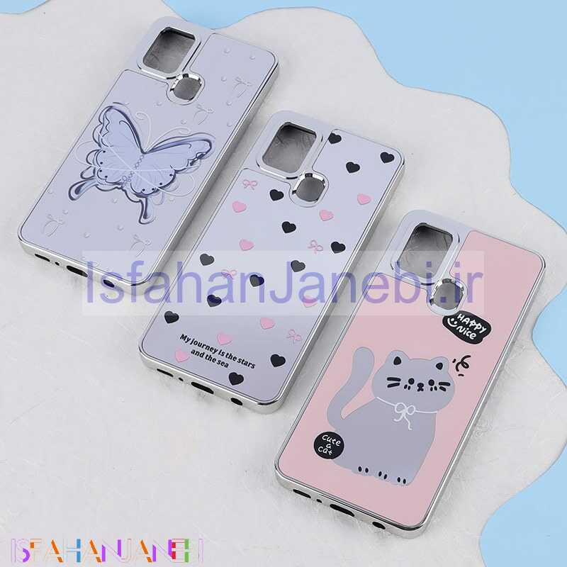 اصفهان جانبی-قاب آینه ای سامسونگ Galaxy A21s طرح دار فانتزی