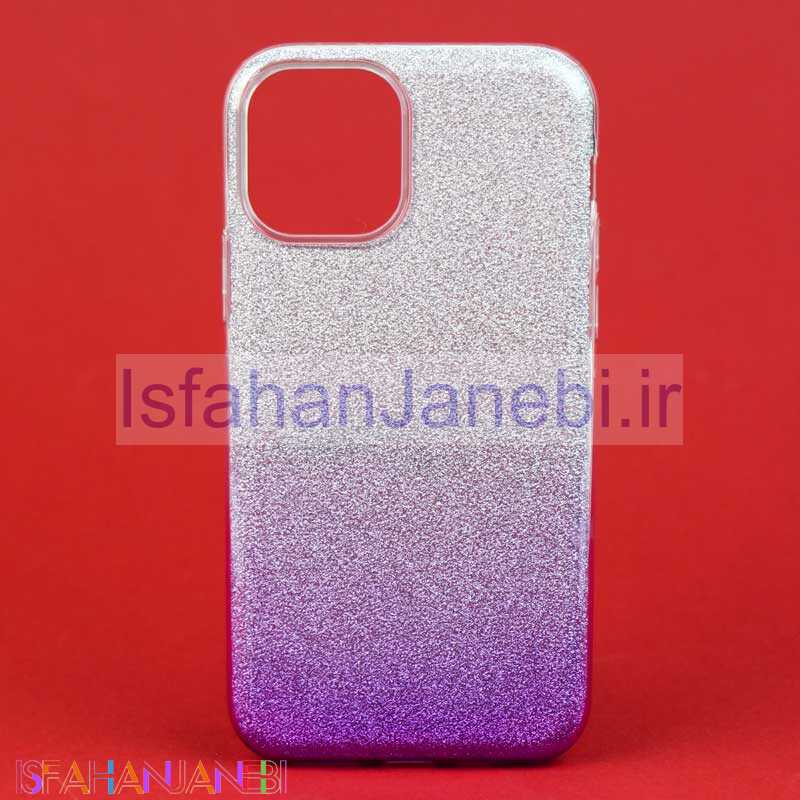 اصفهان جانبی-قاب اکلیلی iPhone 11 Pro سفید بنفش