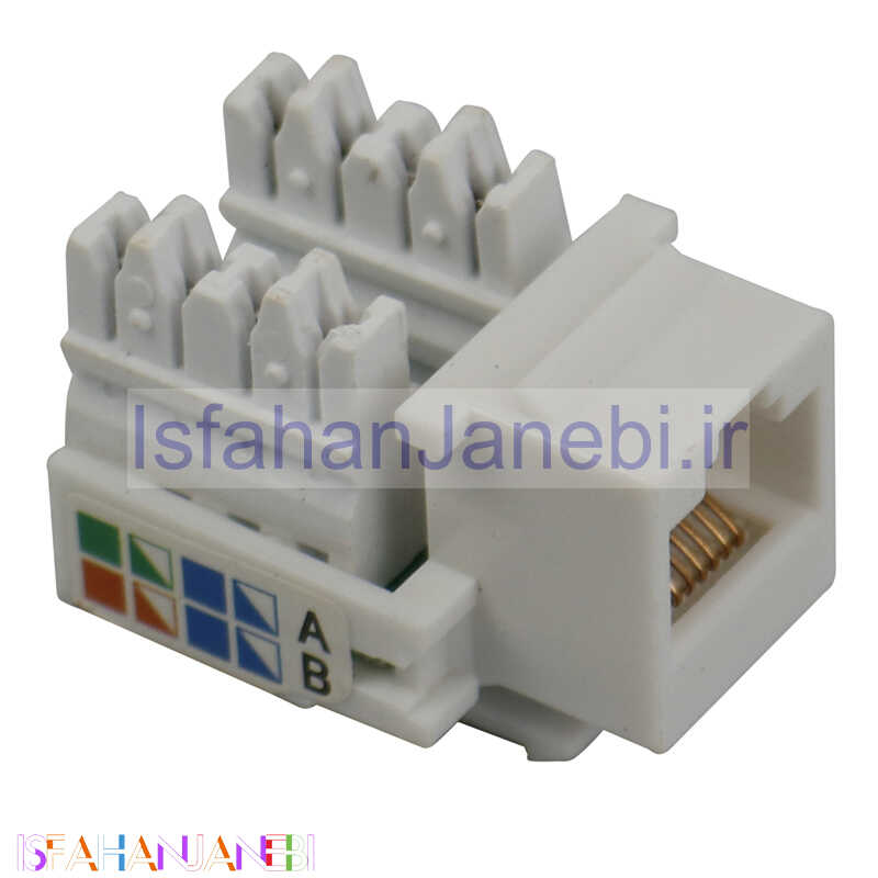 اصفهان جانبی-کیستون روکار 90 درجه Commscope CAT5