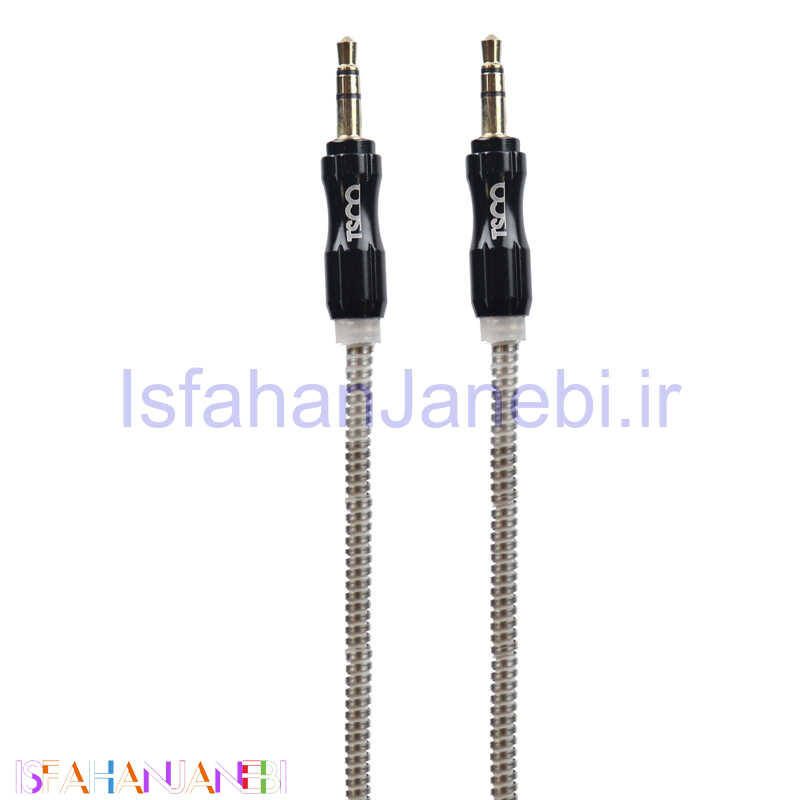 اصفهان جانبی-کابل TSCO TC92 AUX 1m با روکش فلزی