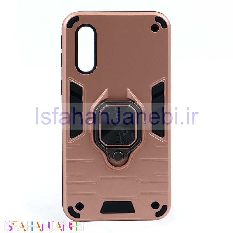 اصفهان جانبی-قاب ضد ضربه هولدر دار بتمن Samsung A2 Core رزگلد