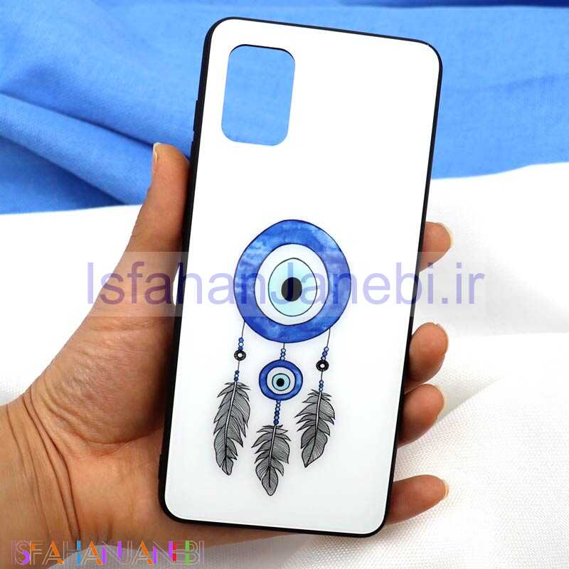 اصفهان جانبی-قاب پشت گلسی طرح چشم و نظر Samsung A31
