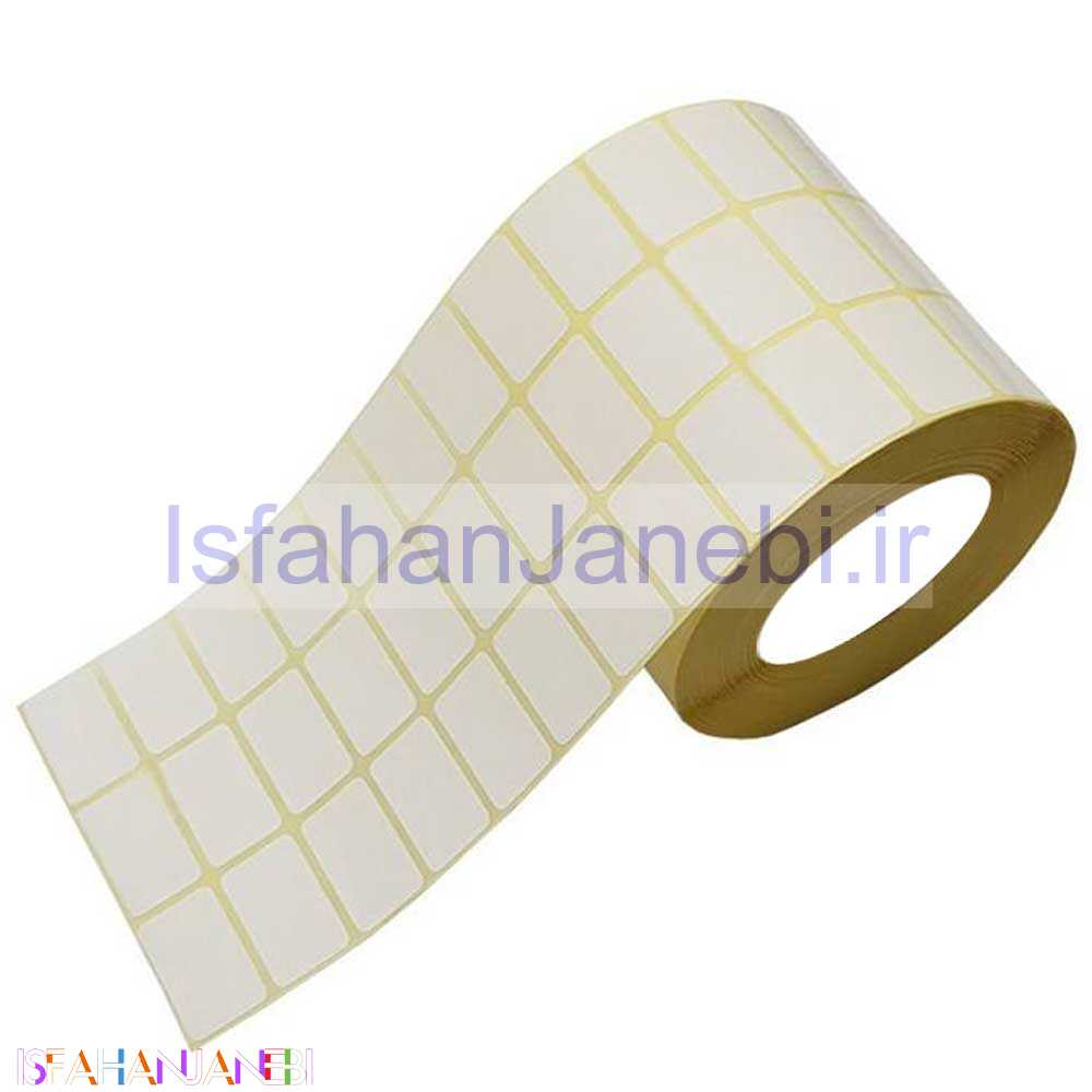 اصفهان جانبی-برچسب پرینتر لیبل زن 18*30 میلی متر 6000 عددی