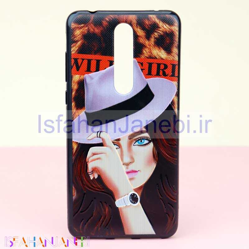 اصفهان جانبی-قاب فانتزی برجسته کد13 نوکیا Nokia 3.1 Plus سری P