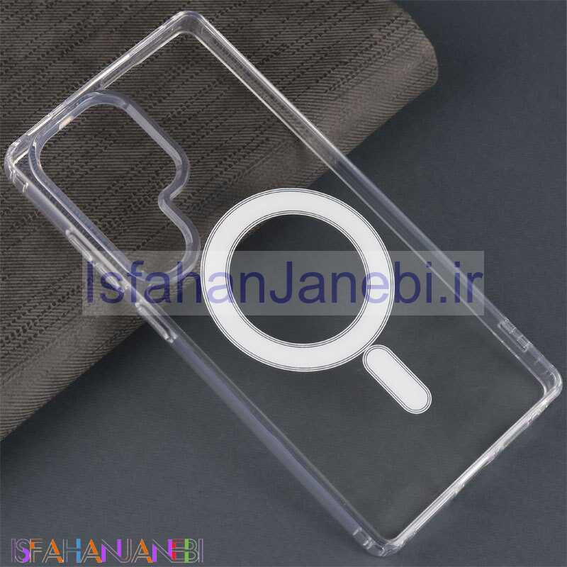 اصفهان جانبی-قاب ضد ضربه مگ سیف Clear Case Magnetic سامسونگ Galaxy S25 Ultra