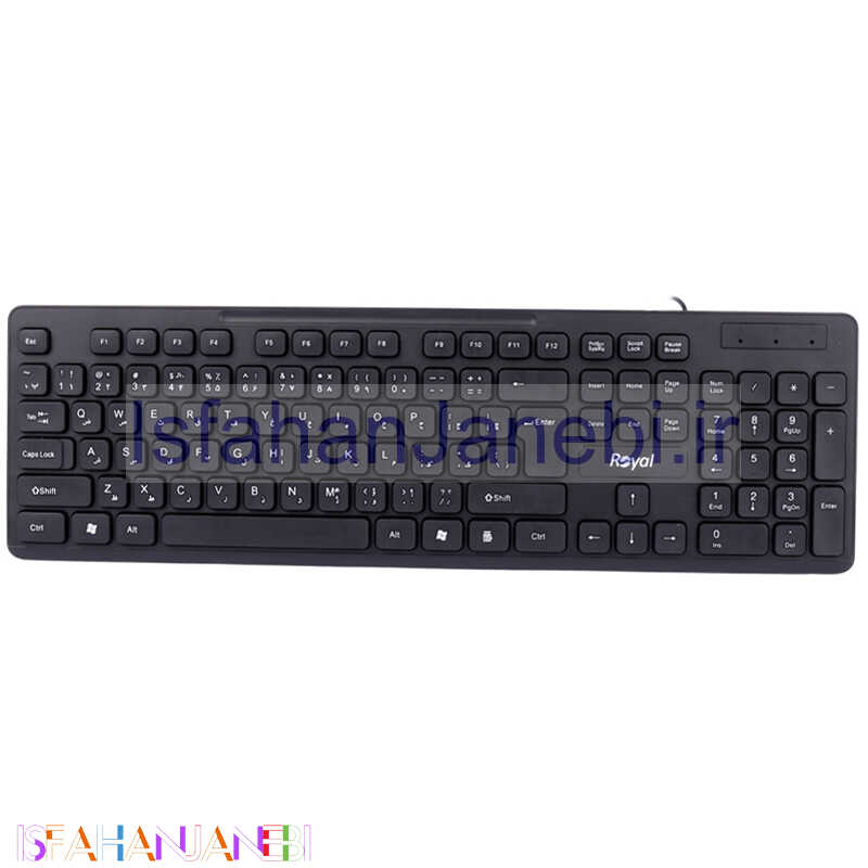 اصفهان جانبی-کیبورد Royal R-K269